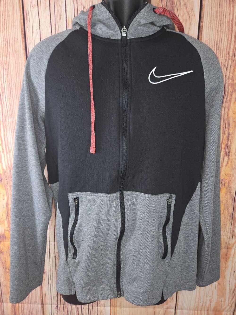 Nike Mens Therma-Fit Full-Zip Hooded Jacket Size Medium
